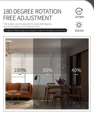 Combinaison de stores sans fil à Venise