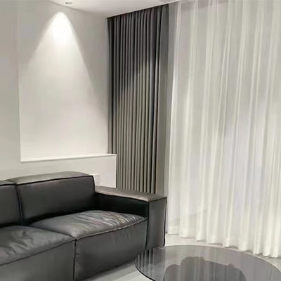 Type moderne réglable flexible d'hôtel de velours de panne d'électricité de rideaux