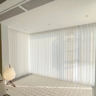 le rideau en panne d'électricité de tissu de 89mm aveugle le matériel de polyester pour l'hôpital d'hôtel