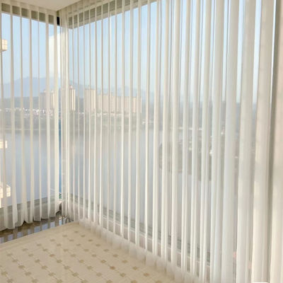 le rideau en panne d'électricité de tissu de 89mm aveugle le matériel de polyester pour l'hôpital d'hôtel