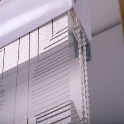 Jour et nuit rideau aveugle en zèbre manuel avec le modèle horizontal