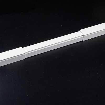 ensemble escamotable de voie de rideau en tension de plafond de 1.1-2.1m de bâti résistant en aluminium de mur