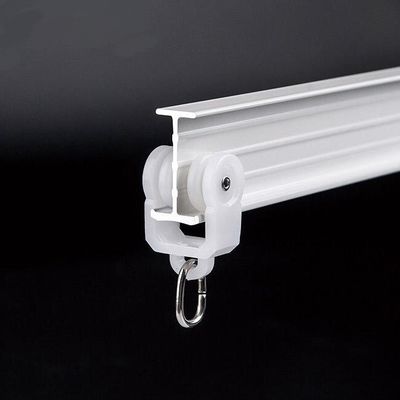 Voie en aluminium flexible de rideau en vague appropriée aux projets en gros de projet d'hôpital