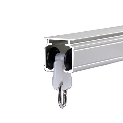 Le ménage abordable en gros S d'hôpital de bâti de plafond d'extrusion d'alliage d'aluminium plient le rail de voie de rideau