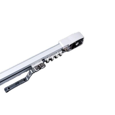 Voie ferroviaire motorisée automatique adaptée aux besoins du client de rideau en moteur sans fil de salon d'alliage d'aluminium pour le Smart Home