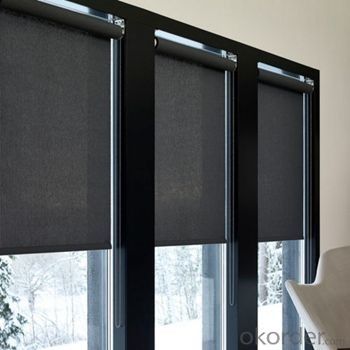 Balcon ignifuge de fenêtre de volet de rouleau de tissu de parasol imperméable non facile à se plisser