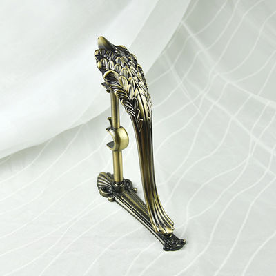 rideau Rod Accessories en Polonais de rideau tordu par Finials en bronze en rideau en 28/19mm