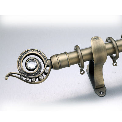 Rideau Rods en acier inoxydable 28mm durables pour la décoration à la maison