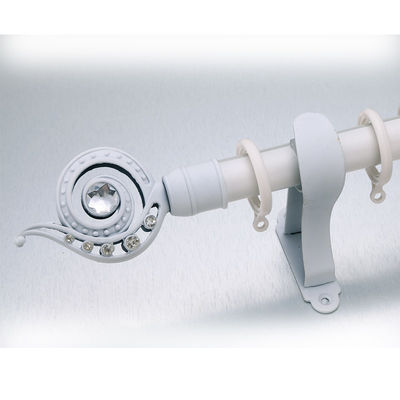 Rideau Rods en acier inoxydable 28mm durables pour la décoration à la maison