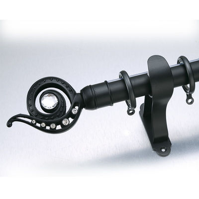 Rideau Rods en acier inoxydable 28mm durables pour la décoration à la maison