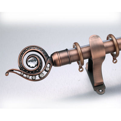 Rideau Rods en acier inoxydable 28mm durables pour la décoration à la maison