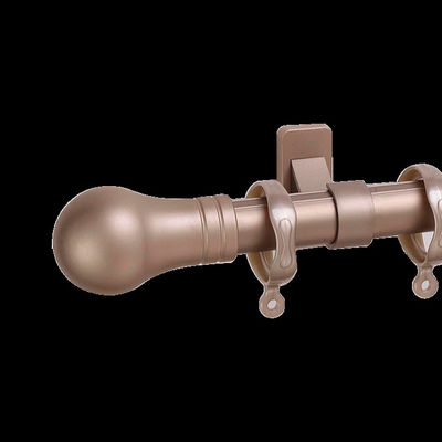 Couleur en bronze de nickel de Rod Metal Stainless Steel Material de tuyau moderne de rideau