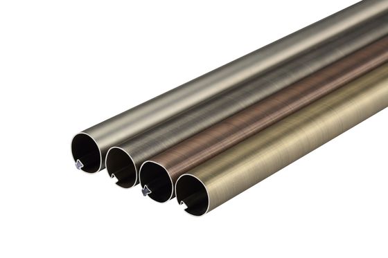 120 pouces de tuyau réglable Rod Stainless Steel Material de rideau