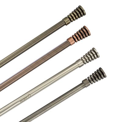 Anti tuyau résistant Rod Aluminium Alloy Material de rideau en rouille