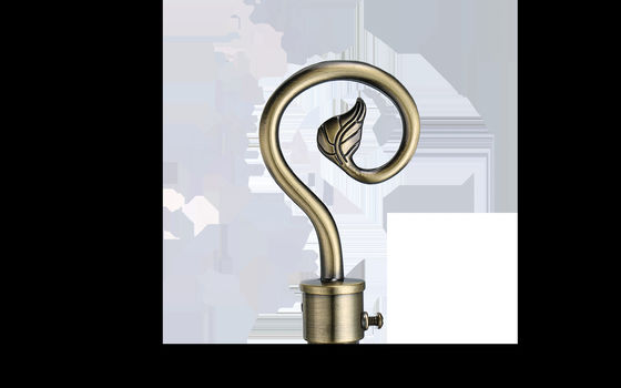 Parenthèse de Rod Double Bracket Wall Curtain de rideau en Rod Aluminum Bar Ceiling Mount
