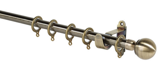 Décoration de Rod Sets For Home Window de rideau en métal d'alliage d'aluminium