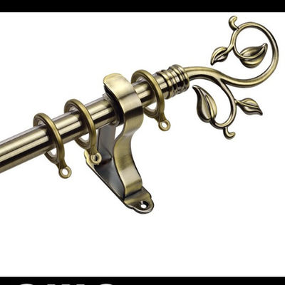 Rideau Rod With Painting Plating Treatment en salon d'acier inoxydable