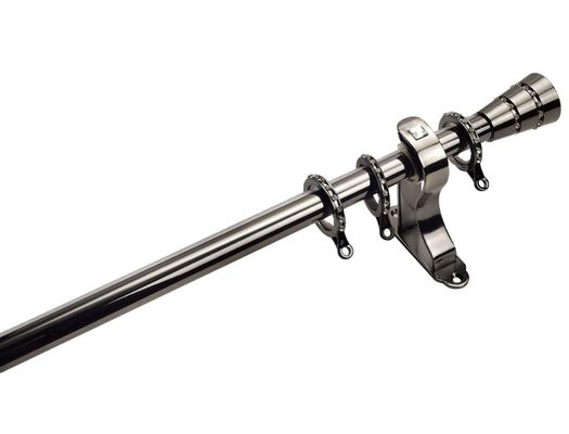 Rideau Rod With Painting Plating Treatment en salon d'acier inoxydable