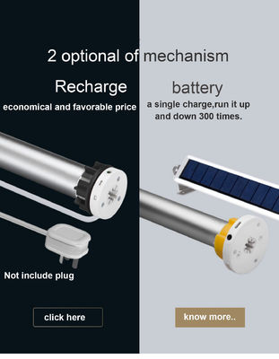 Futé intelligent à distance d'abat-jour de fenêtre de panne d'électricité motorisé pour le décor à la maison