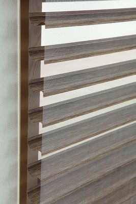 Abat-jour de fenêtre intelligents d'intérieur de double couche pour l'ODM à la maison de décor
