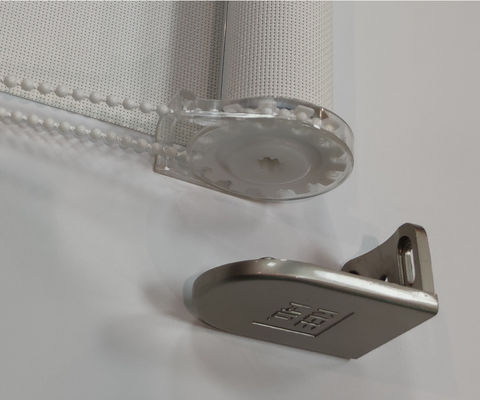 Manuel de Gris Fireproof Roller Window Blinds de tissu pour le bureau à la maison d'hôpital