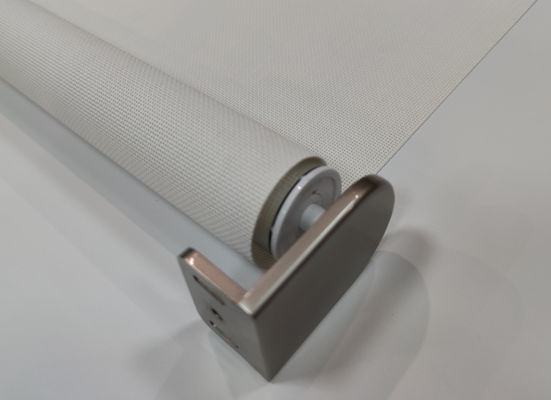 Manuel de Gris Fireproof Roller Window Blinds de tissu pour le bureau à la maison d'hôpital