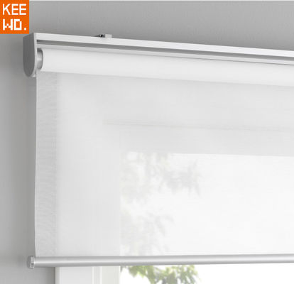 Le courant ascendant UV de protection d'abat-jour de fenêtre de rouleau de panne d'électricité de tissu a isolé l'anti charge statique
