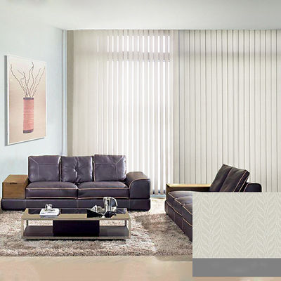 La verticale décorative de fenêtre de tissu aveugle l'anti charge statique imperméable
