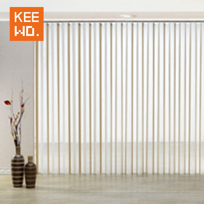 La verticale pure de fenêtre de tissu aveugle avec le style moderne minimaliste