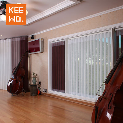 La verticale pure de fenêtre de tissu aveugle avec le style moderne minimaliste