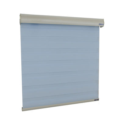 Le zèbre motorisé pur de double couche aveugle le modèle horizontal pour la fenêtre d'oriel