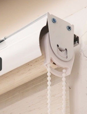 Rideau aveugle de roulement horizontal en zèbre pour la chambre à coucher de salon