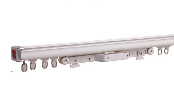 Plafond simple de bateau de couleur noire blanche prête d'offre le double a monté la voie en aluminium de rideau