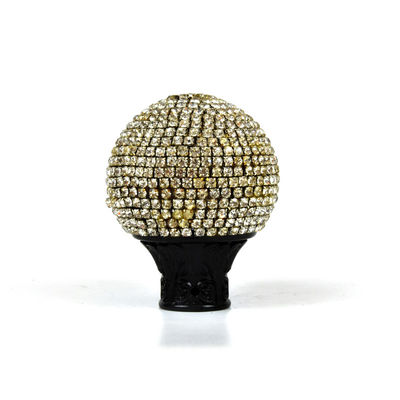 Rideau Rod Accessories Crystal Glass Finials pour le rideau Rods