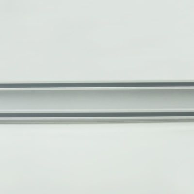 Rail de rideau matériel en aluminium en 2 voies de bâti de mur de plafond double avec la voie ferroviaire Gli de rideau