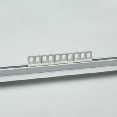 Voie en aluminium de rideau en plafond de rail de rideau pour la décoration à la maison