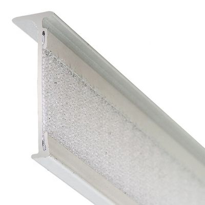 Le rail magique de voie de rideau en bande de balustrades en aluminium fixées au mur prêtes de bateau pour des rideaux empochent