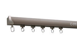 rails et tige de rideau en aluminium simples en planeur nano résistant sans fil de plafond ultra