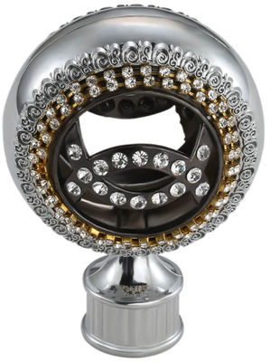 Rideau Rods principal en verre décoratif de luxe en Rod Accessories Curtain Finials For de rideau