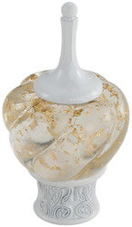 Rideau Rods principal en verre décoratif de luxe en Rod Accessories Curtain Finials For de rideau