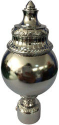 Rideau Rods principal en verre décoratif de luxe en Rod Accessories Curtain Finials For de rideau