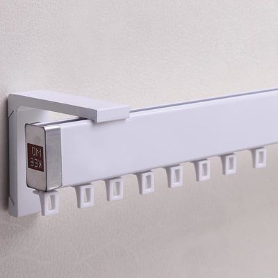 OEM d'ODM noir blanc de couleur de voie silencieuse en aluminium de rideau en métal