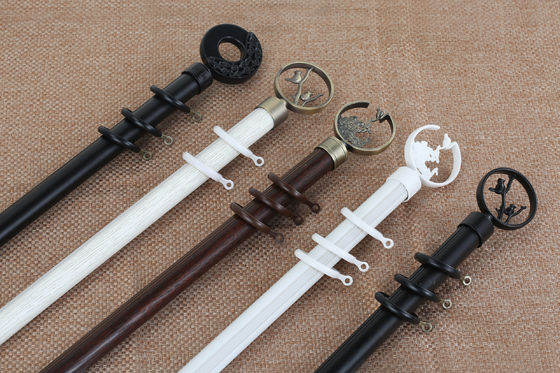 Le rideau moderne décoratif Rod Rings 28mm avec la galvanoplastie pulvérisent extérieur