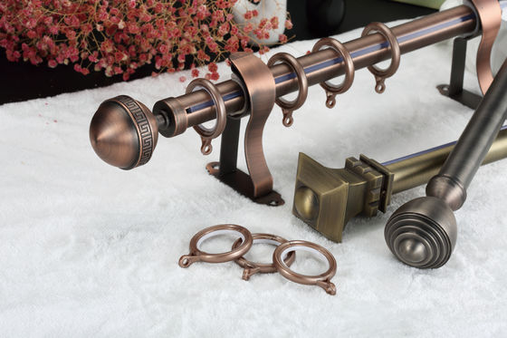 Le rideau moderne décoratif Rod Rings 28mm avec la galvanoplastie pulvérisent extérieur