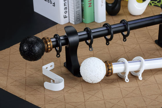Le rideau moderne décoratif Rod Rings 28mm avec la galvanoplastie pulvérisent extérieur