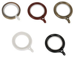 Le rideau moderne décoratif Rod Rings 28mm avec la galvanoplastie pulvérisent extérieur