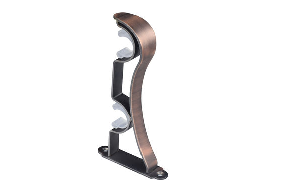 Rideau en U Rod Fixed Curtain Rod Bracket en petit prix 25mm