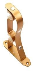 Rideau de fer en aluminium Rod Bracket en bon plafond de bâti de mur de supports de barres