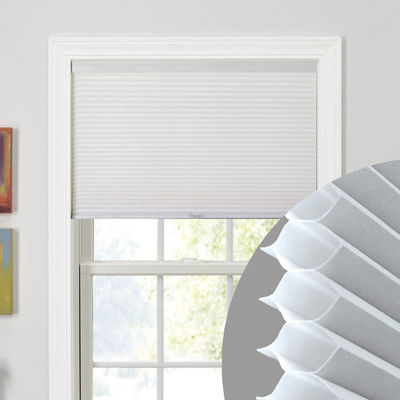 Le double sans fil a plissé le style intelligent de nid d'abeilles de nuit de jour d'abat-jour de fenêtre