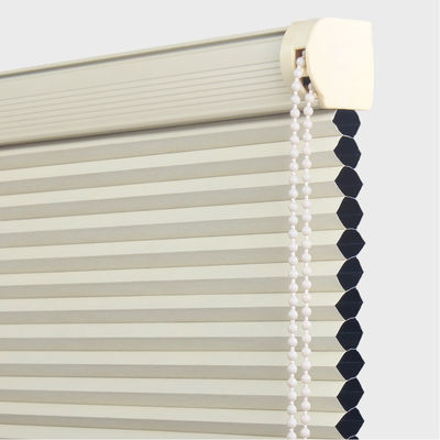 Le double sans fil a plissé le style intelligent de nid d'abeilles de nuit de jour d'abat-jour de fenêtre